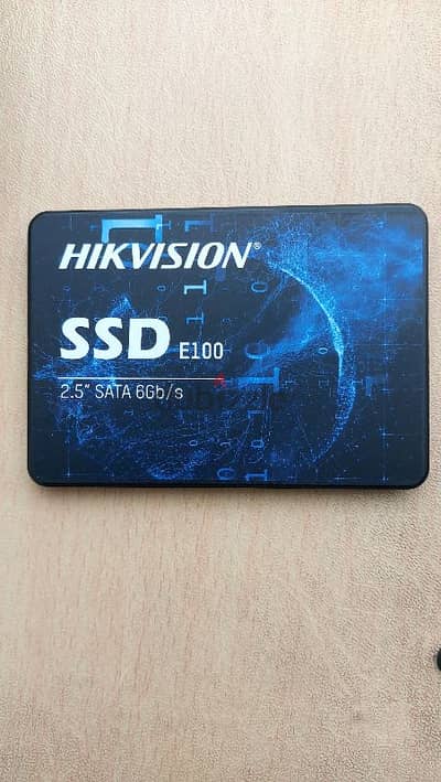 هارد ssd 256 هيك فيجن حالة الزيرو هيلثي ١٠٠%