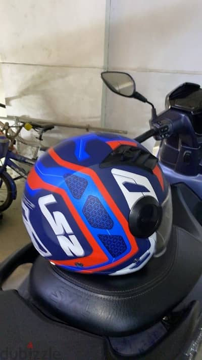 ls2 helmet used like new zeroo