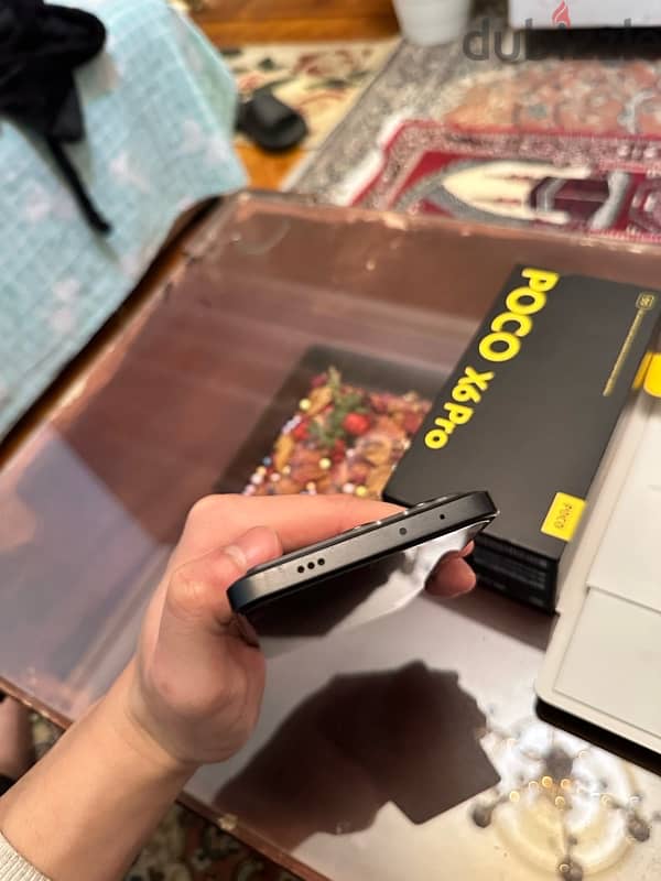 Poco X6 Pro 5G 512/12+12 RAM Black Like new بوكو اكس ٦ برو 6