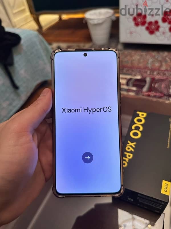 Poco X6 Pro 5G 512/12+12 RAM Black Like new بوكو اكس ٦ برو 11