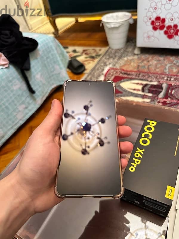 Poco X6 Pro 5G 512/12+12 RAM Black Like new بوكو اكس ٦ برو 13