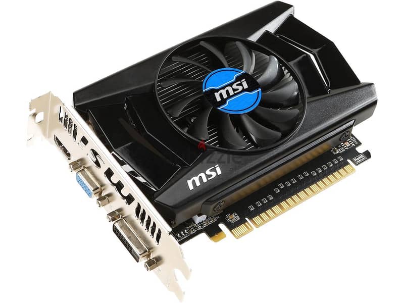 كارت شاشه gtx 750 ti 2gb ddr5 1fan msi بدون منافذ طاقه خارجيه 1