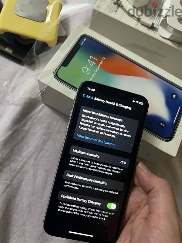 استخدام راقي iphone X للبيع 4