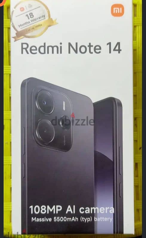 Redmi note 14 for sale ريدمي نوت 14 للبيع 0