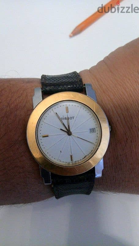 ساعه TISSOT ORIGINAL.  FRAME GOLD 2