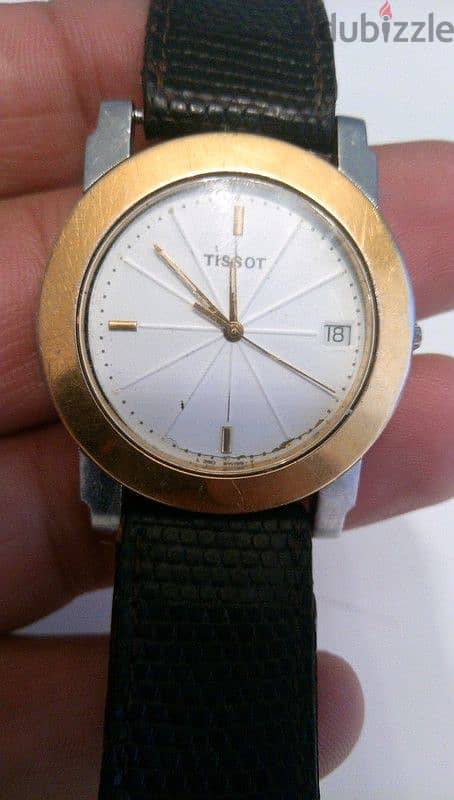 ساعه TISSOT ORIGINAL.  FRAME GOLD 7