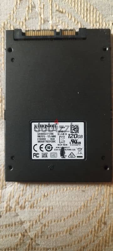 هارد كينج ستون بحاله فوق الممتازه SSD 128 0