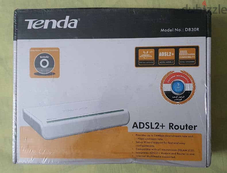 راوتر تيندا TENDA ADSL2 + ROUTER 0