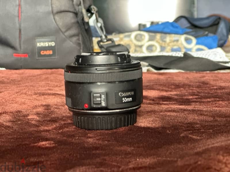 Canon Lens 50 mm f1.8 1