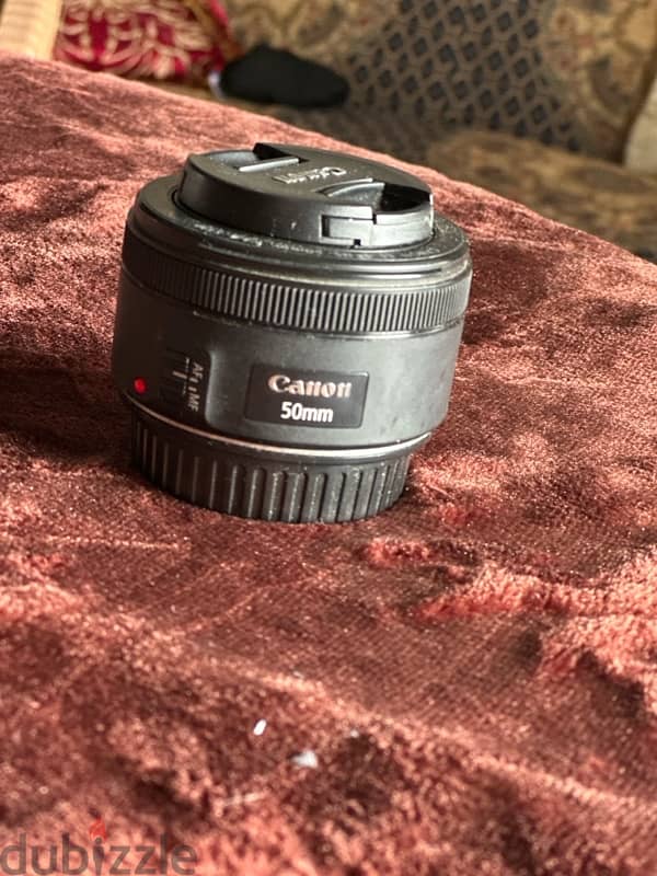 Canon Lens 50 mm f1.8 2