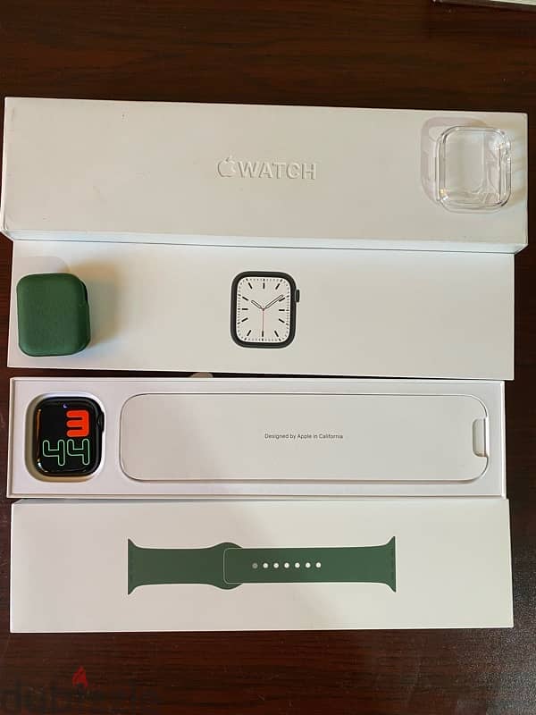 apple watch series 7 midnight green 45 mm 3