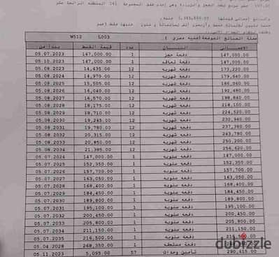 شقه ١٠٧م للبيع بمدينتي b14 مجموعه 141