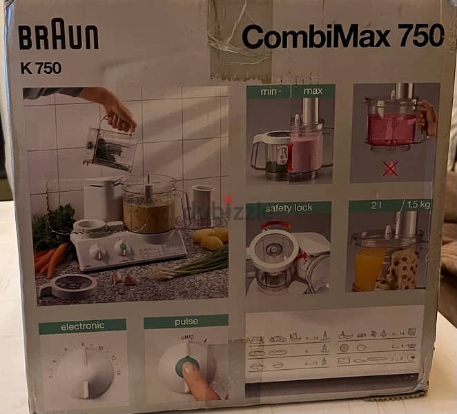 Braun combimax 750 1