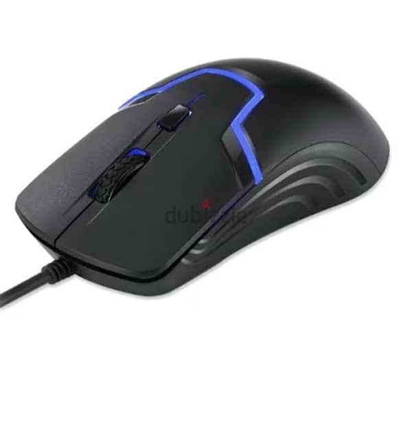 M100 Wired Optical Mouse Black 1