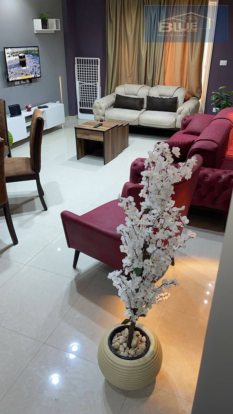 A furnished 140m unit for rent in madinty 0