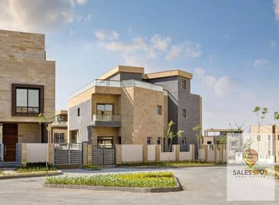 Villa for sale in First Settlement in Taj City Compound with installments 