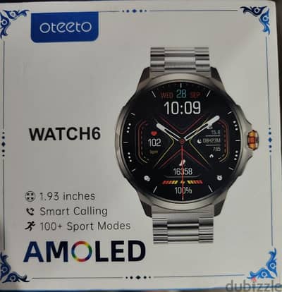 smart watch oteeto 6 ساعة اوتيتو ٦