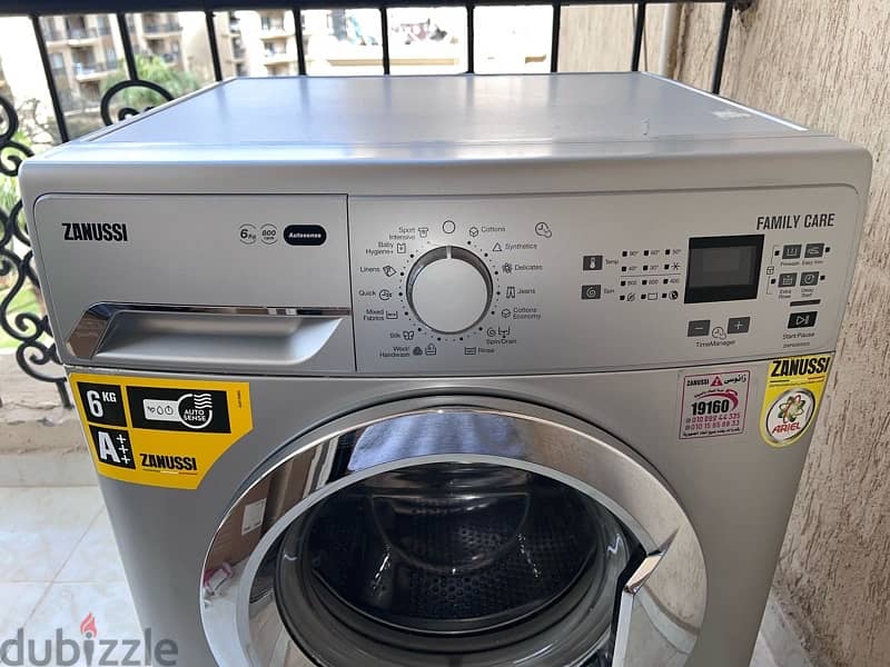 Zanussi 6kg Front Load Washing Machine | Automatic & Efficient 1