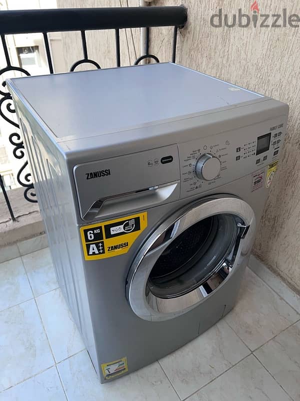 Zanussi 6kg Front Load Washing Machine | Automatic & Efficient 2