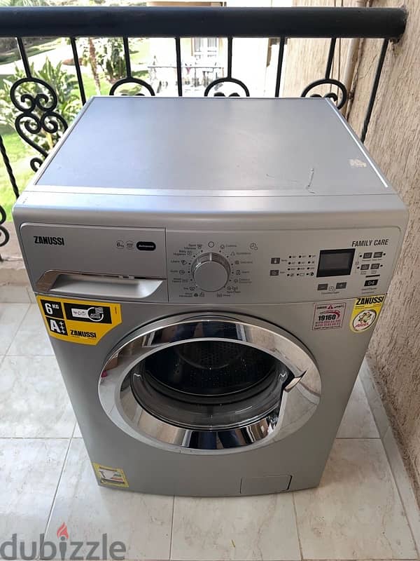 Zanussi 6kg Front Load Washing Machine | Automatic & Efficient 3