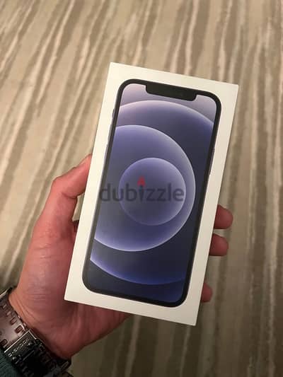 Iphone 12 - black (New) جديد زيرو