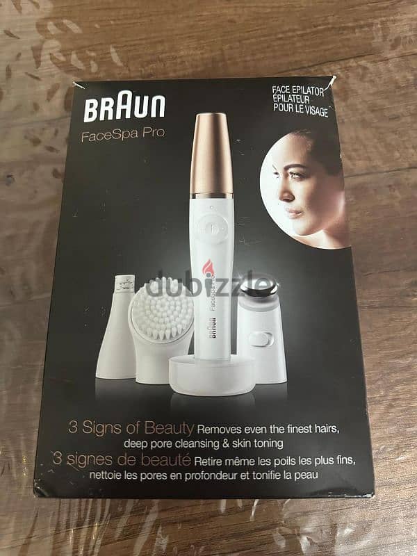 Braun Face spa pro -جهاز براون فيس سبا برو 911 4