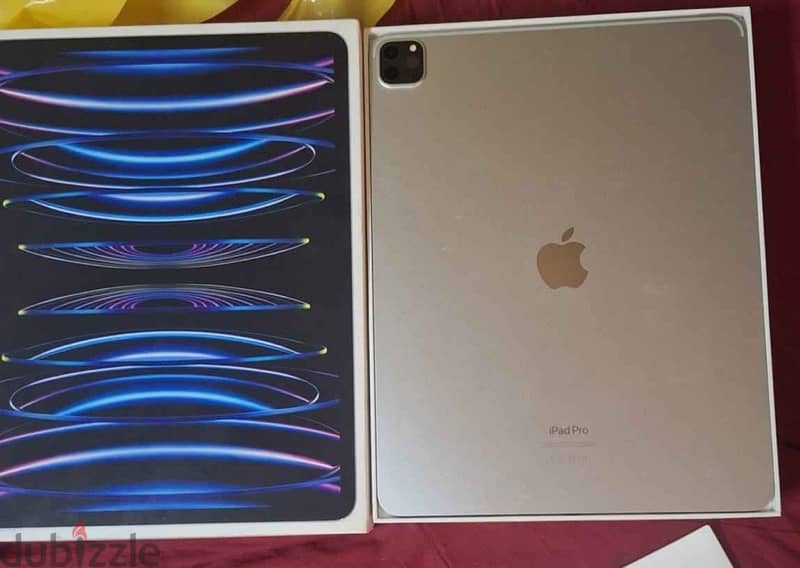 iPad Pro 12.9 M2 256GB ايباد برو ١٢. ٩ الجيل السادس 0