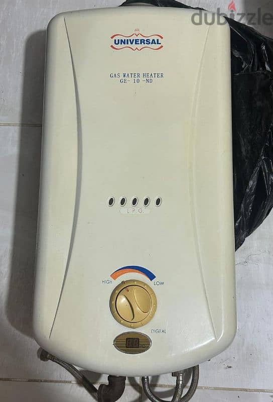 Universal Gas water heater 10L 0