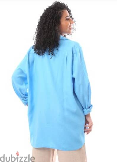 Oversize Blouse With Front Buttons 0