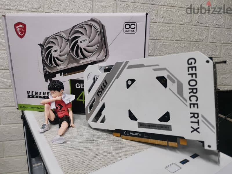 Msi Rtx 4060 8 Gb White Edition 1