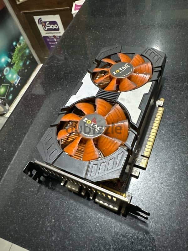 ‏كروت شاشة للبيع ‏حالة ممتازة ‏مع ضمان شهر gtx 750 ti 0