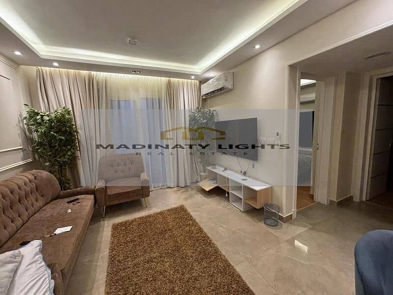 Furnished apartment for rent in Madinaty B12 0