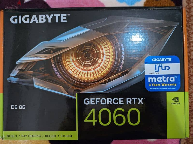 Gigabyte RTX 4060 D6 8G || New (SEALED) 1