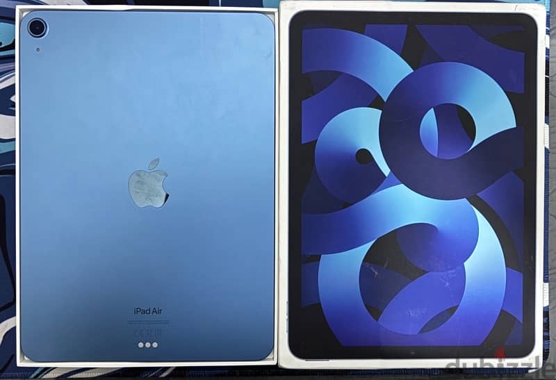 iPad Air M1 64GB Blue 1