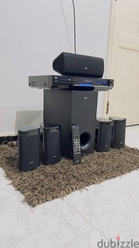 home theater Jvc sound system مسرح منزلي 1