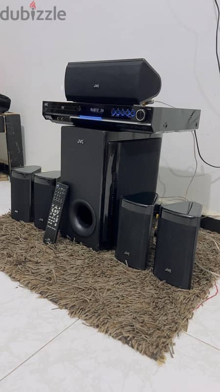 home theater Jvc sound system مسرح منزلي 4