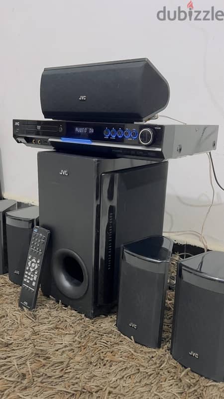 home theater Jvc sound system مسرح منزلي 5