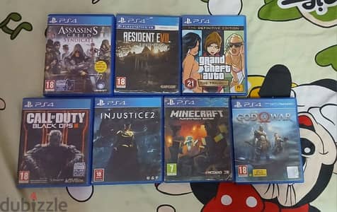 PS4 Games CD - أسطوانات بلايستيشن 4