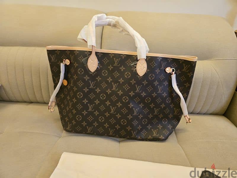 LV Neverfull Bag 1st Copy شنطة لوي فيتون فيرست كوبي 0