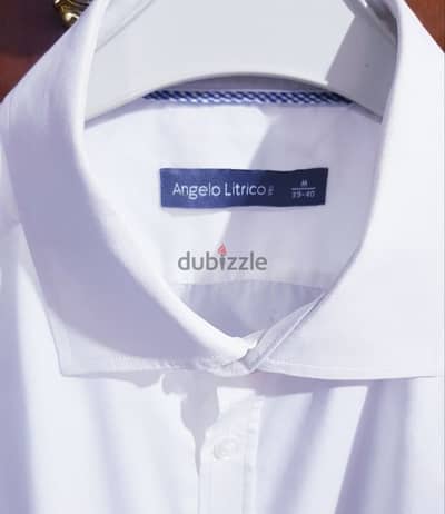 angelo letrico white shirt