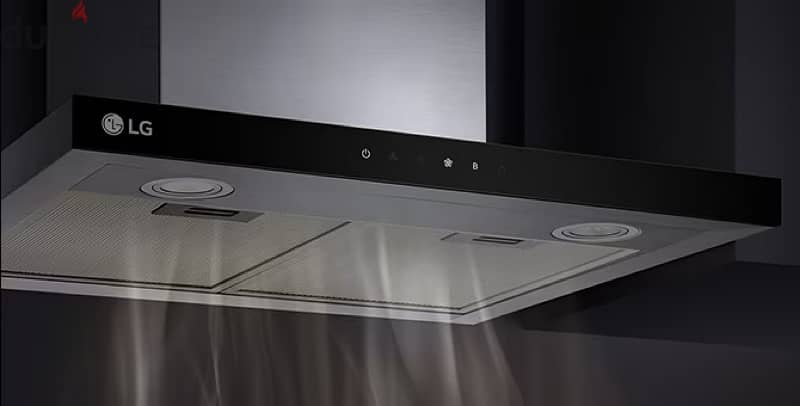 LG hood built in 60 cm-شفاط بيلت ان بمدخنة 0