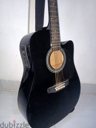 Fitness acoustic electric guitar