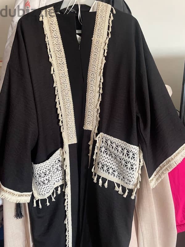 black boho kaftan 0