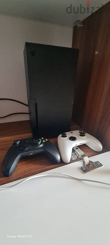 xbox series x used as new 2 tera storage, 2 controller + gamepass 0