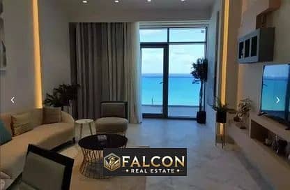 For sale, an apartment with a down payment of 450 thousand, with a direct view of the lagoon, immediate delivery and fully finished in New Alamein