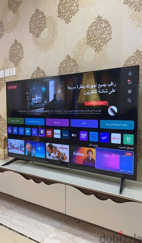 شاشة LG 60 inch UHD 4k smart tv 1