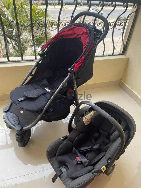 Joie Stroller & Car Seat 3