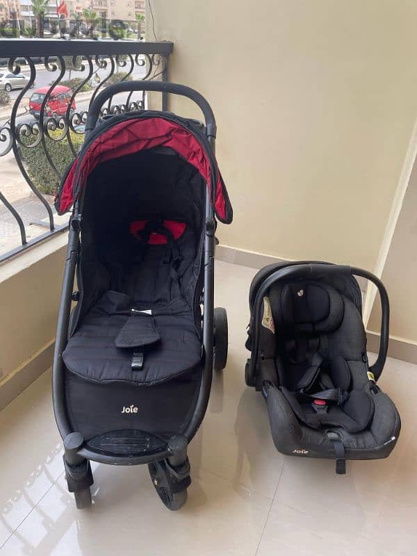 Joie Stroller & Car Seat 4