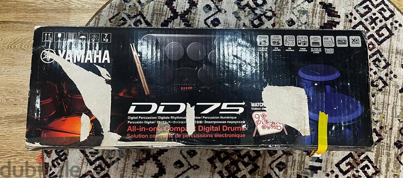 Yamaha DD-75 Portable Digital Drums 5