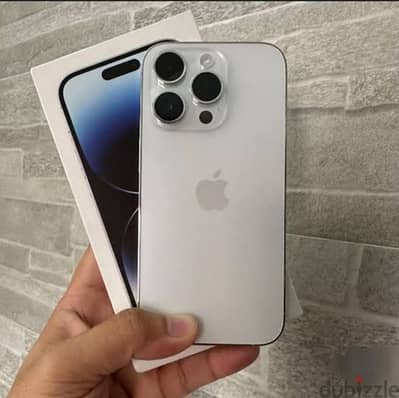 iphone 14 pro 256 خطين بالكرتونه